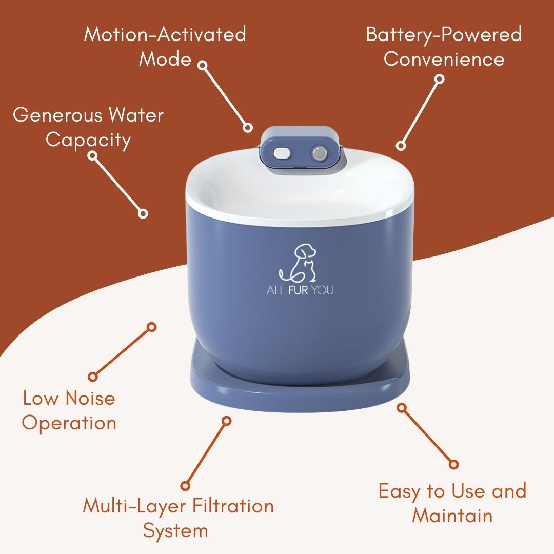 Auto Sensor Fountain - Fresh Hydration Anywhere, Anytime!